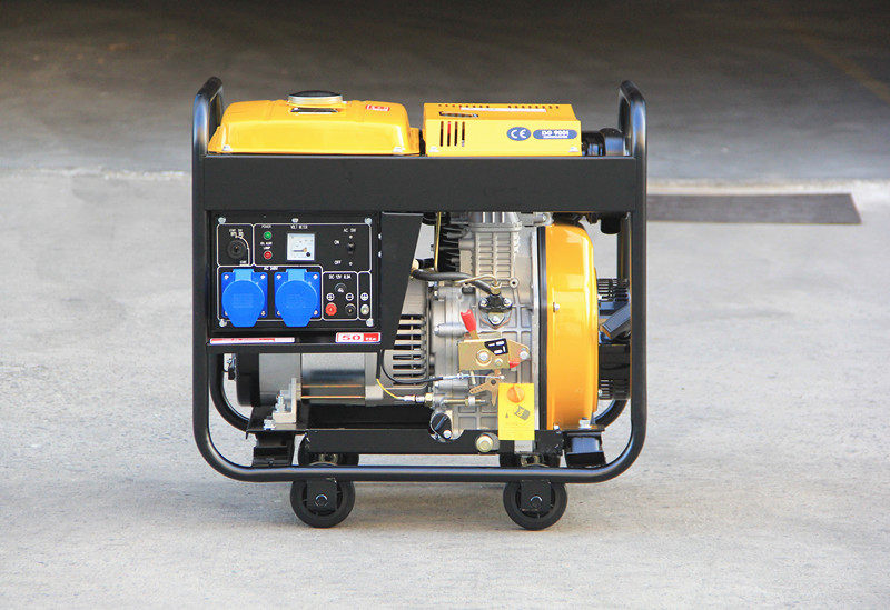 air-cooled open-frame diesel generator