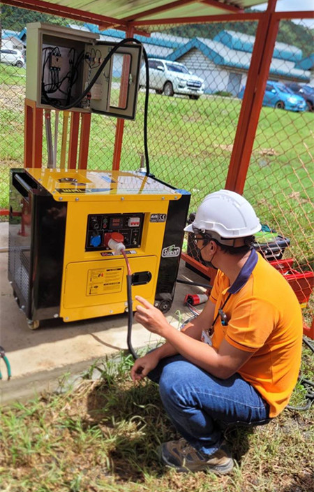 5kW Home Diesel Generator Installation Onsite