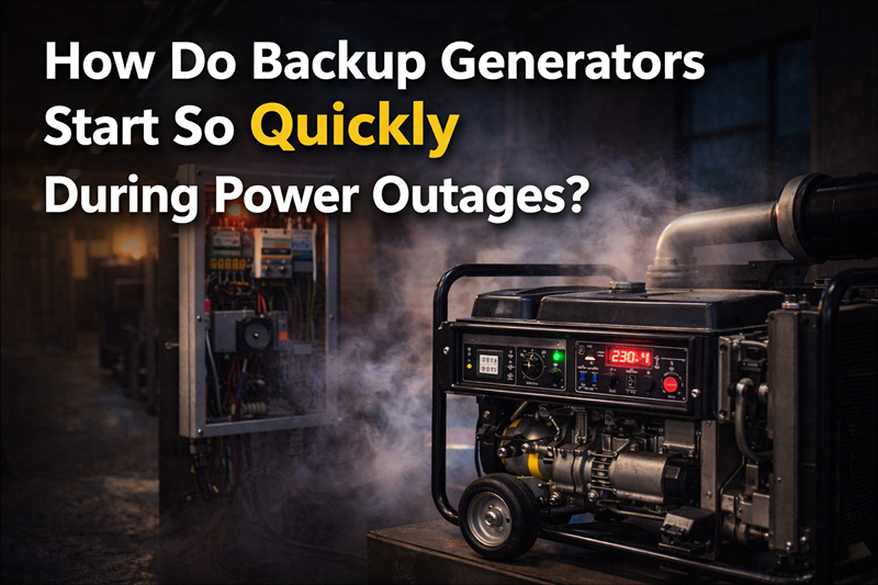 How Backup Generators Start in Power Outages