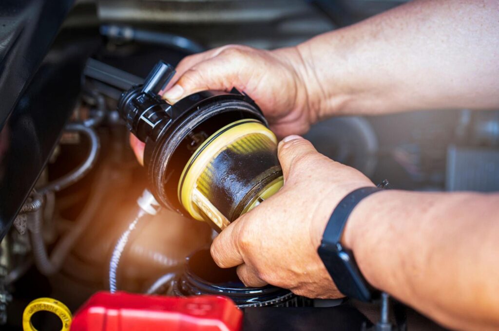 diesel generator fuel filter replacement maintenance