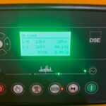 Diesel generator voltage and frequency testing