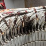 burned generator alternator stator windings